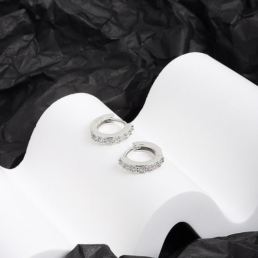 Temperament Earring Factory Wholesale Ear Buckle Fashion Diamond Jewelry