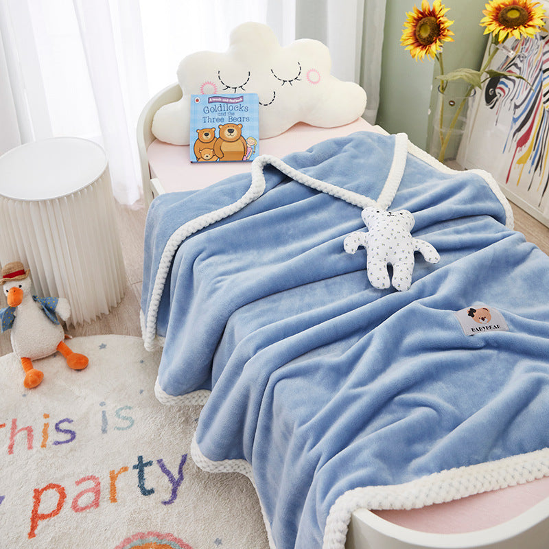 Warm Baby Fashion Blanket Waffle Fleece