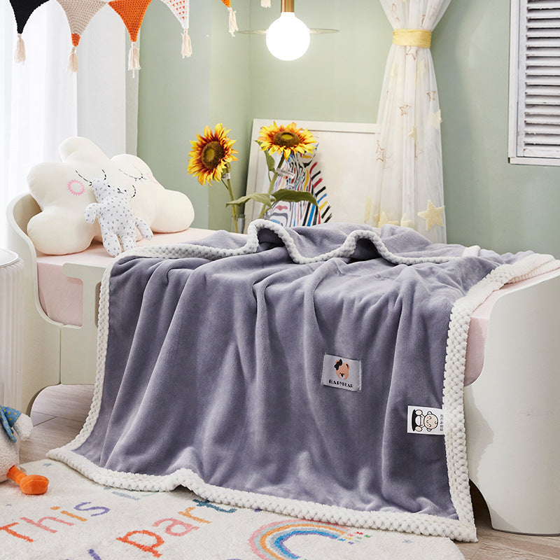 Warm Baby Fashion Blanket Waffle Fleece