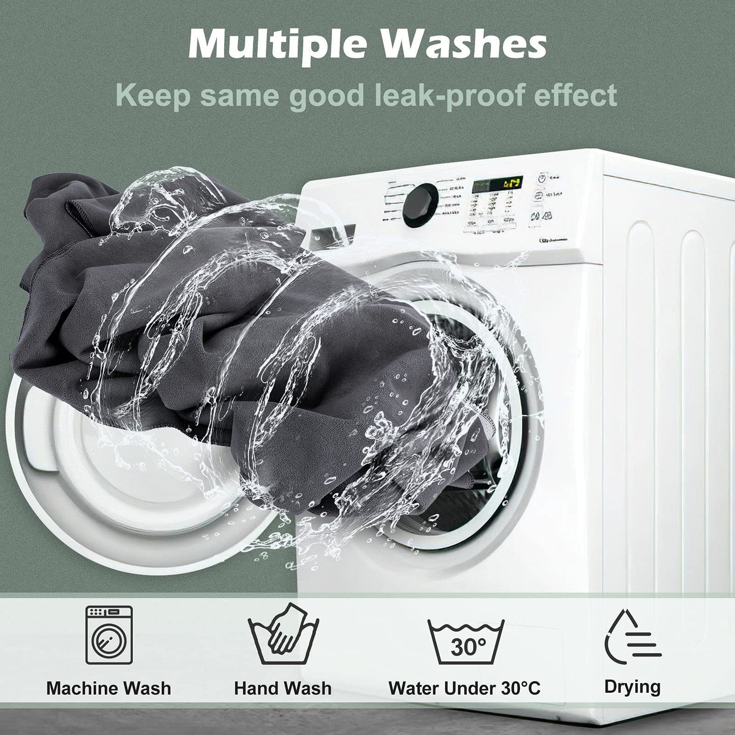 Spezieller mehrschichtiger Matratzenbezug für Haustiere, wasserabsorbierend, versickerungssicher, kühlend, schmutzabweisend