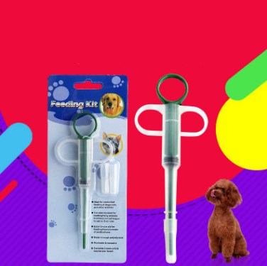Pet medicine pill feeder device from CJdropshipping, designed for easy deworming and administering pills to pets.