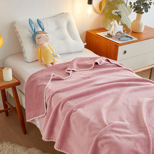 Warm Baby Fashion Blanket Waffle Fleece