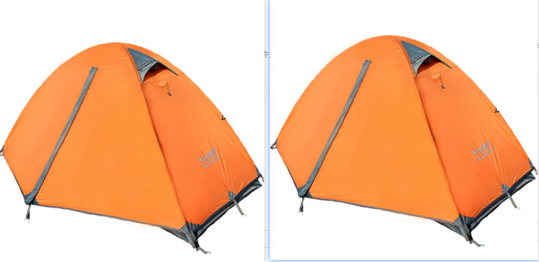 Outdoor Doppel Camping Regendichte Zelte Outdoor Camping Hochgebirgsschneefeld Ultraleichte Campingausrüstung