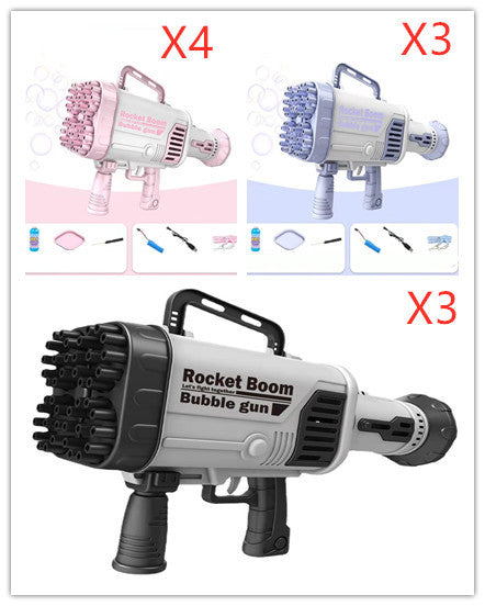 Bazooka Bubble Machine Gatling Children's 44 Holes