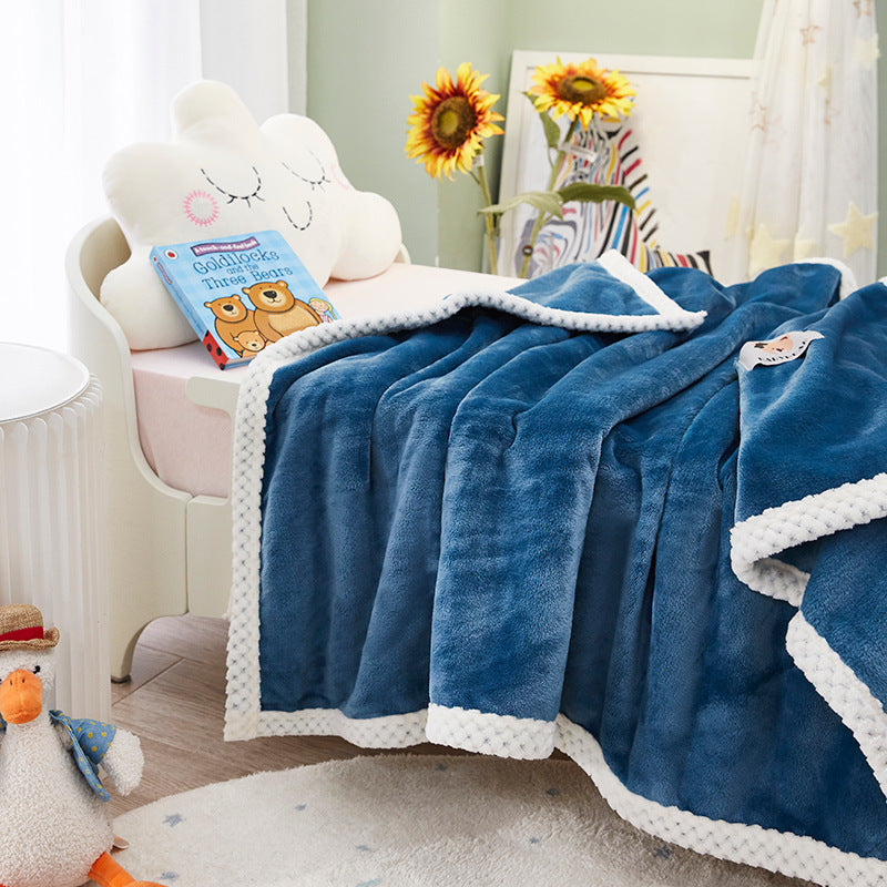 Warm Baby Fashion Blanket Waffle Fleece