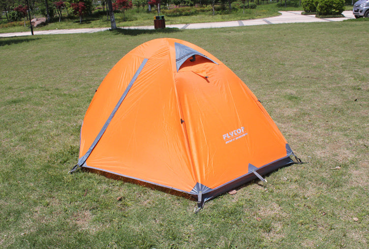 Outdoor Doppel Camping Regendichte Zelte Outdoor Camping Hochgebirgsschneefeld Ultraleichte Campingausrüstung