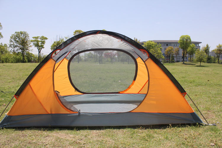 Outdoor Doppel Camping Regendichte Zelte Outdoor Camping Hochgebirgsschneefeld Ultraleichte Campingausrüstung