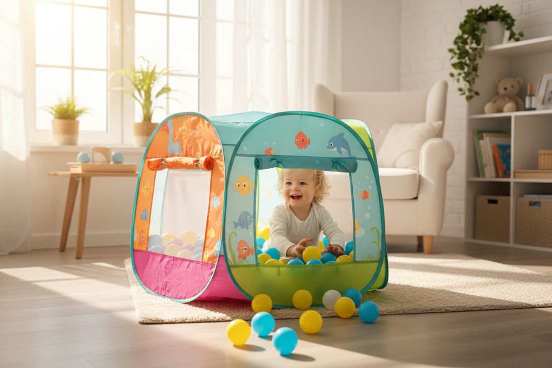 Best Baby Play Tents for Indoor & Outdoor Fun in 2026: Colorful foldable baby play tent with ocean balls for indoor outdoor fun