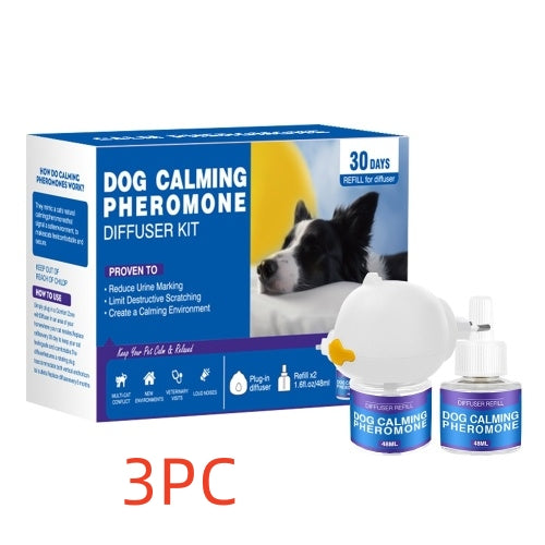 Pet cat and dog anti-stress mood soothing aromatherapy diffuser with calming essential oils for pets by CJdropshipping