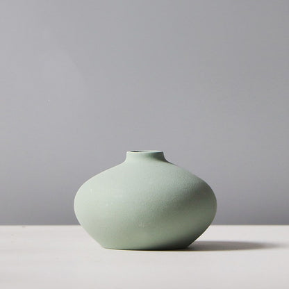 Morandi Decoration Vase Living Room Decoration Small Decoration Nordic Ceramic Home Bedroom Desktop Flower