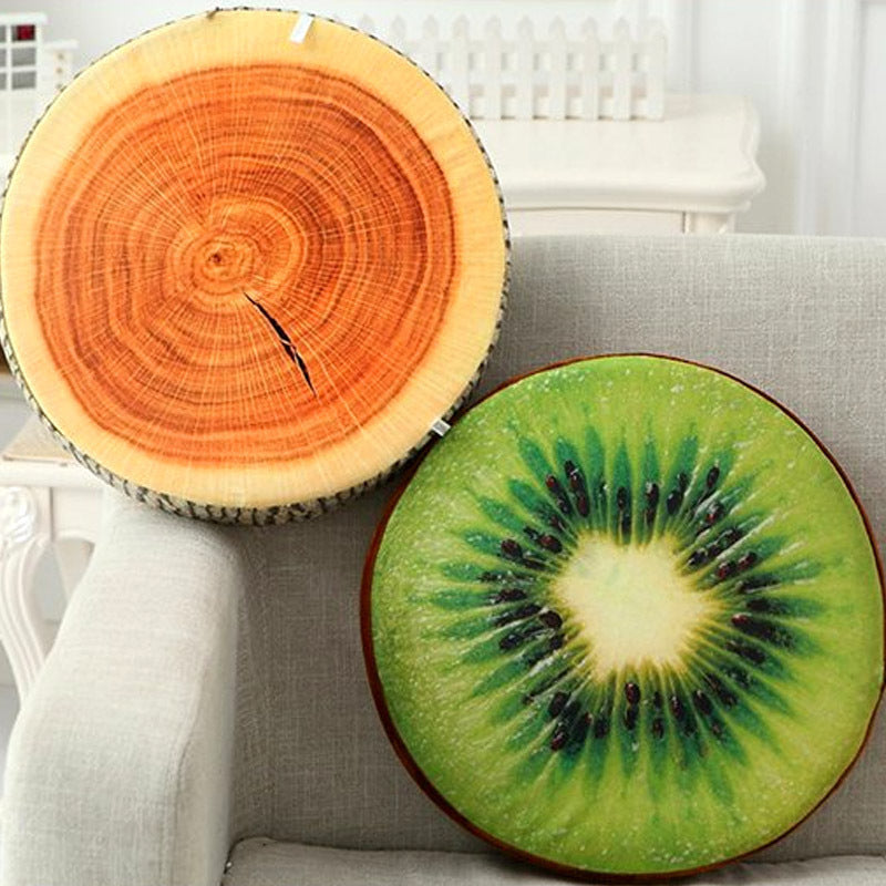 3D Fruit Cushion Tatami Pillow Is Removable And Washable
