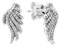 Tree Of Life Shining Snow Stud Earrings