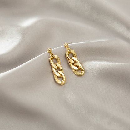 Earrings Niche Design Sense, Sweet And Cold Style, European And American Port Style Ins