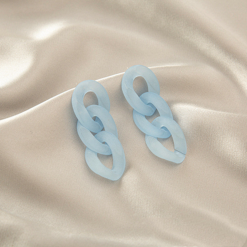 Earrings Niche Design Sense, Sweet And Cold Style, European And American Port Style Ins