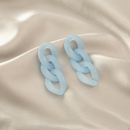 Earrings Niche Design Sense, Sweet And Cold Style, European And American Port Style Ins