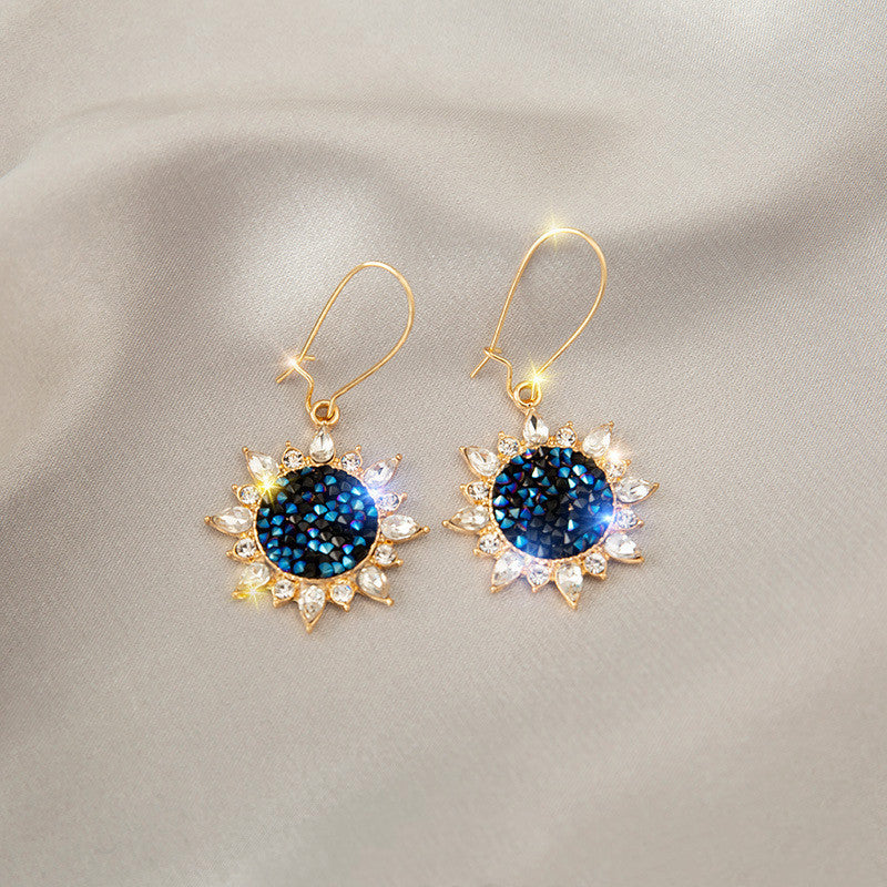 Earrings Niche Design Sense, Sweet And Cold Style, European And American Port Style Ins