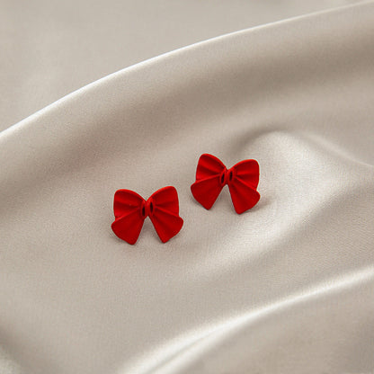 Earrings Niche Design Sense, Sweet And Cold Style, European And American Port Style Ins