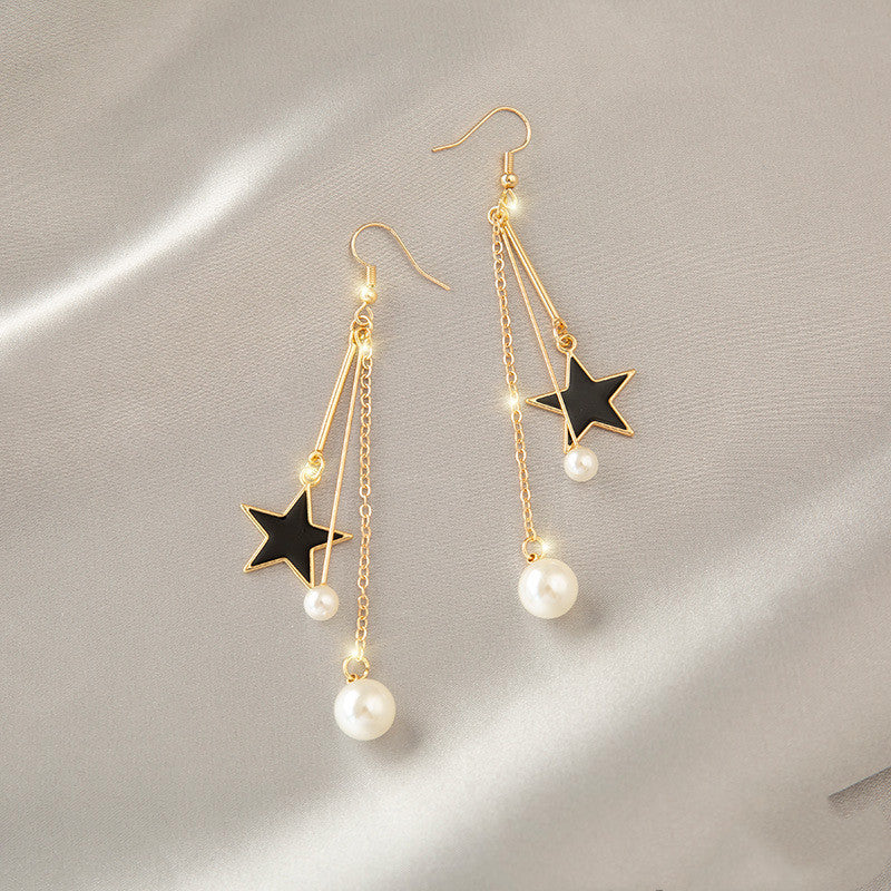 Earrings Niche Design Sense, Sweet And Cold Style, European And American Port Style Ins