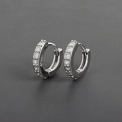 Temperament Earring Factory Wholesale Ear Buckle Fashion Diamond Jewelry