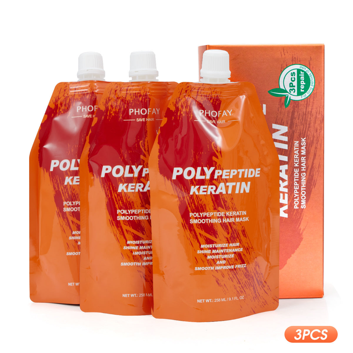 PHOFAY POLY KERATIN-WIEDERHERSTELLUNGSCREME FÜR VERBRANNTES HAAR