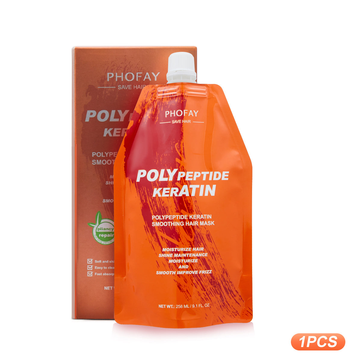 PHOFAY POLY KERATIN-WIEDERHERSTELLUNGSCREME FÜR VERBRANNTES HAAR