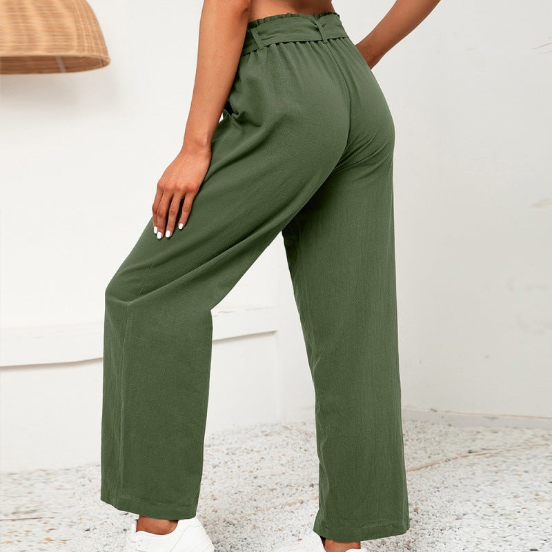 Casual Loose High Waist Pants Fashion Casual