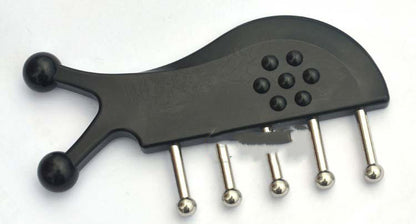 Non-marking Gua Sha Shampoo Black Fish Five Nail Massage Comb