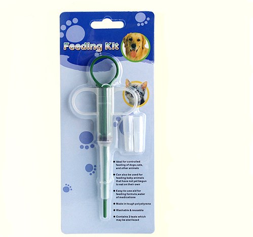 Pet medicine pill feeder device from CJdropshipping, designed for easy deworming and medication administration for pets.