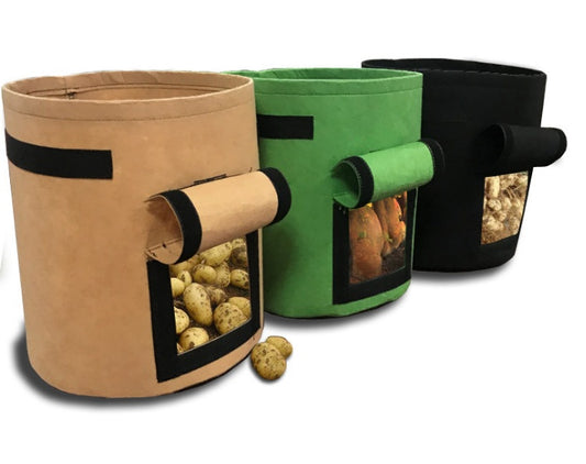 Sacs de culture respirants pour légumes — Pommes de terre, tomates et plantes de jardin