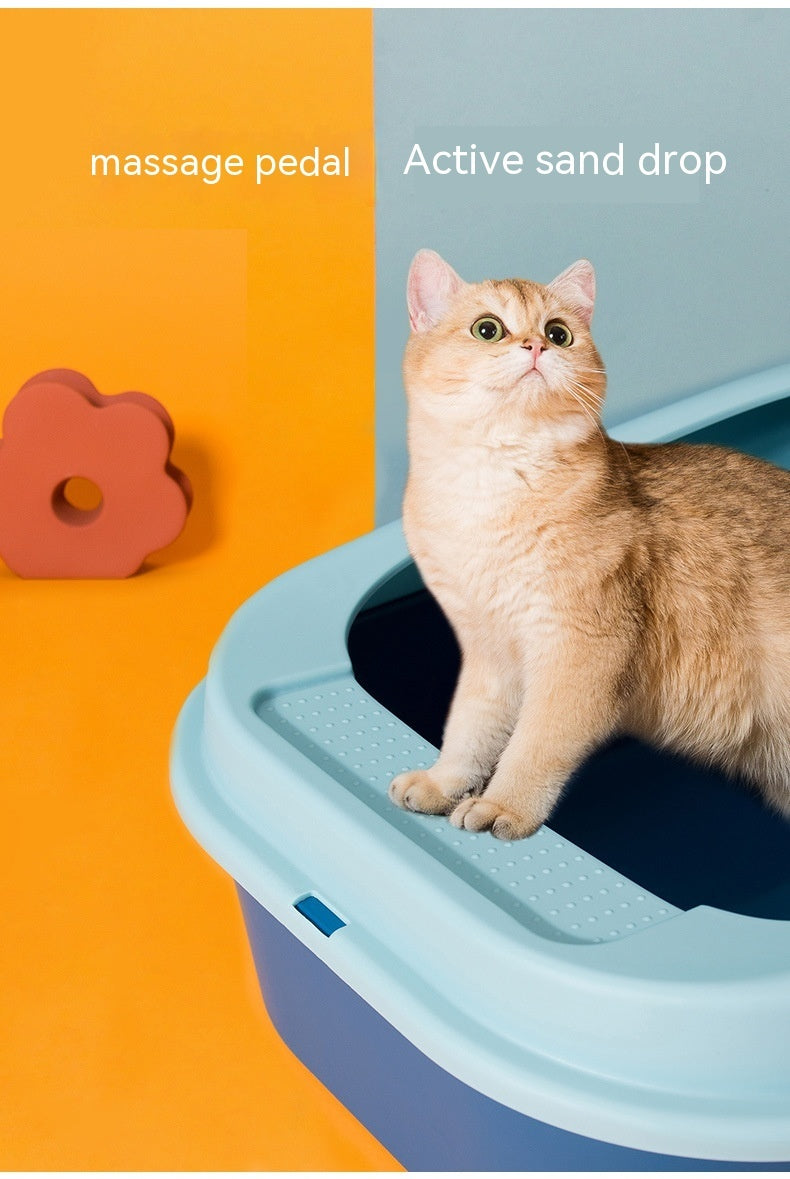 Crown Litter Box Oversized Full Semi-enclosed