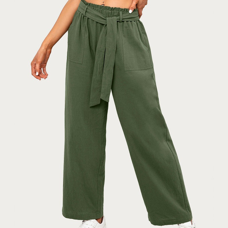 Casual Loose High Waist Pants Fashion Casual