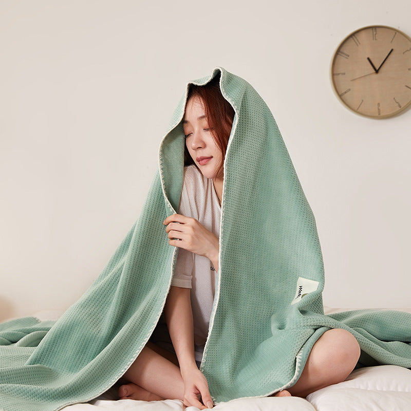 Warm Baby Fashion Blanket Waffle Fleece