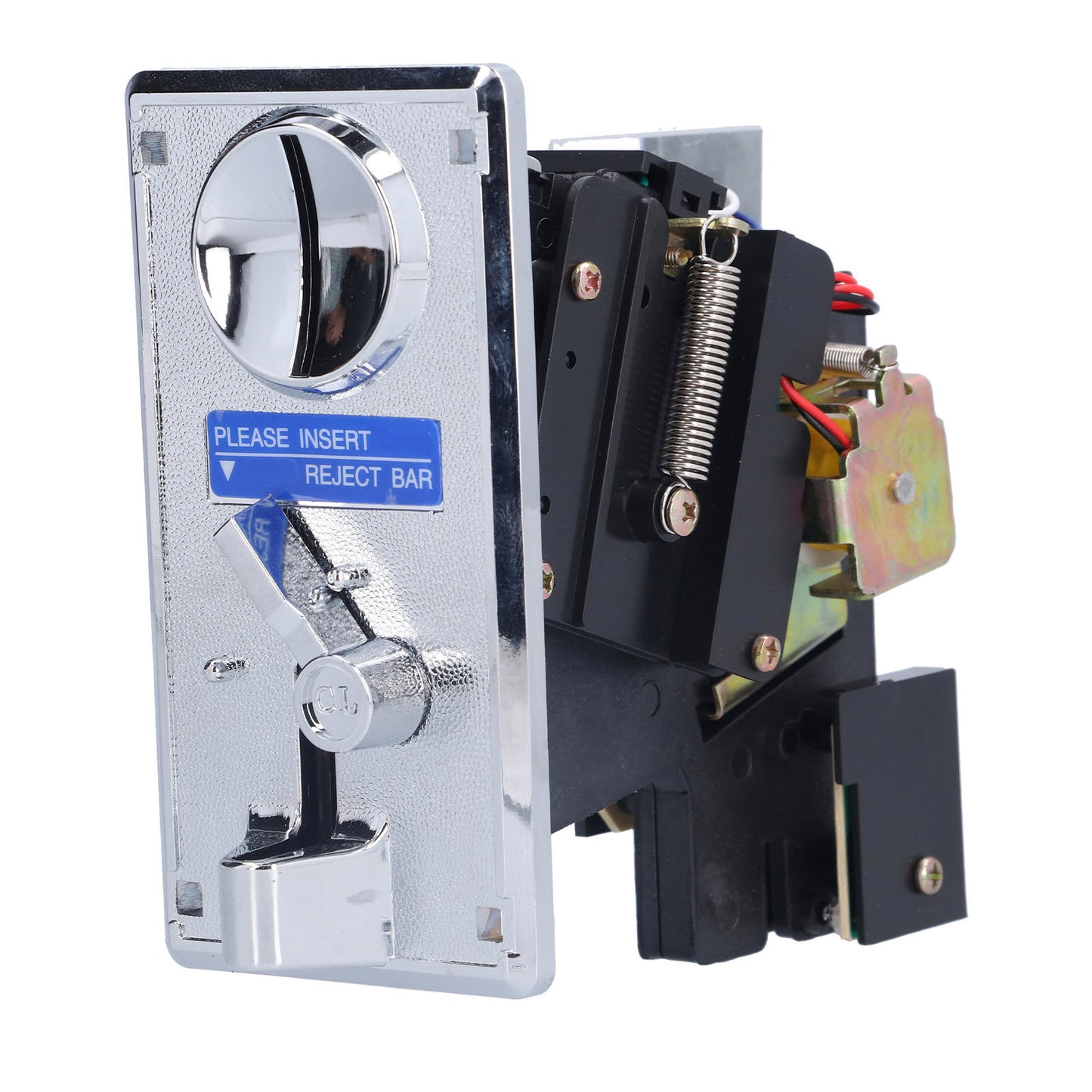 Coin Acceptor CPU Comparison Electronic Coin Selector for Arcade Game Vending MachineSilver Gray