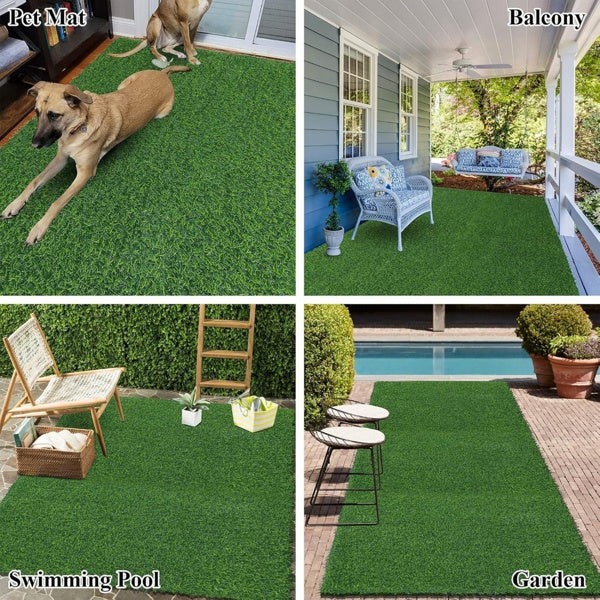 3ft X 32ft Premium Artificial Grass Mat With Drainage Holes, No Shipping On Weekends, Amazon Banned