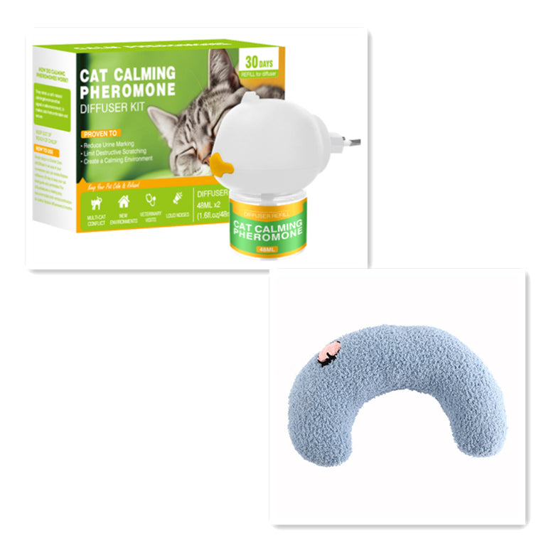Pet calming aromatherapy diffuser by CJdropshipping, designed to soothe cats and dogs with aromatic essential oils.