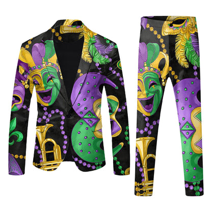 Men's Suit Set Light Business Daily Versatile Jacket