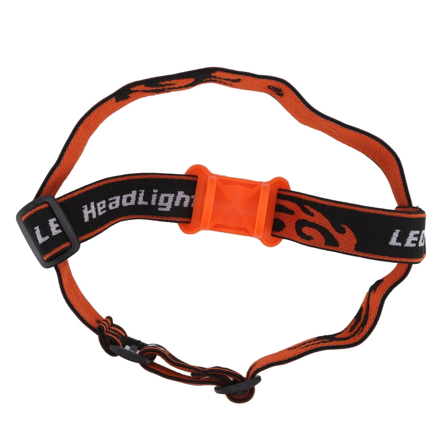 Outdoor Headlamp Elastic Strap Hands Free Headlamp Holder Strap for 22 to 32mm Diameter Flashlight