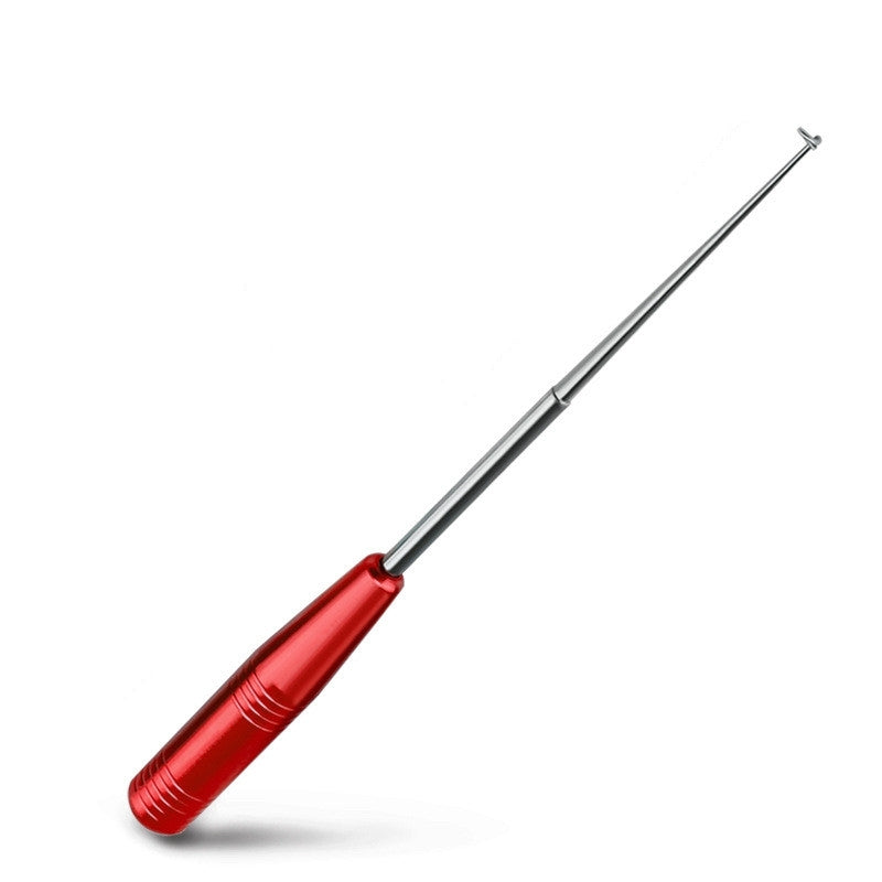 Stainless steel blind stabbing hook and deep throat hook from CJdropshipping, showing a sleek, metallic design for BDSM use.