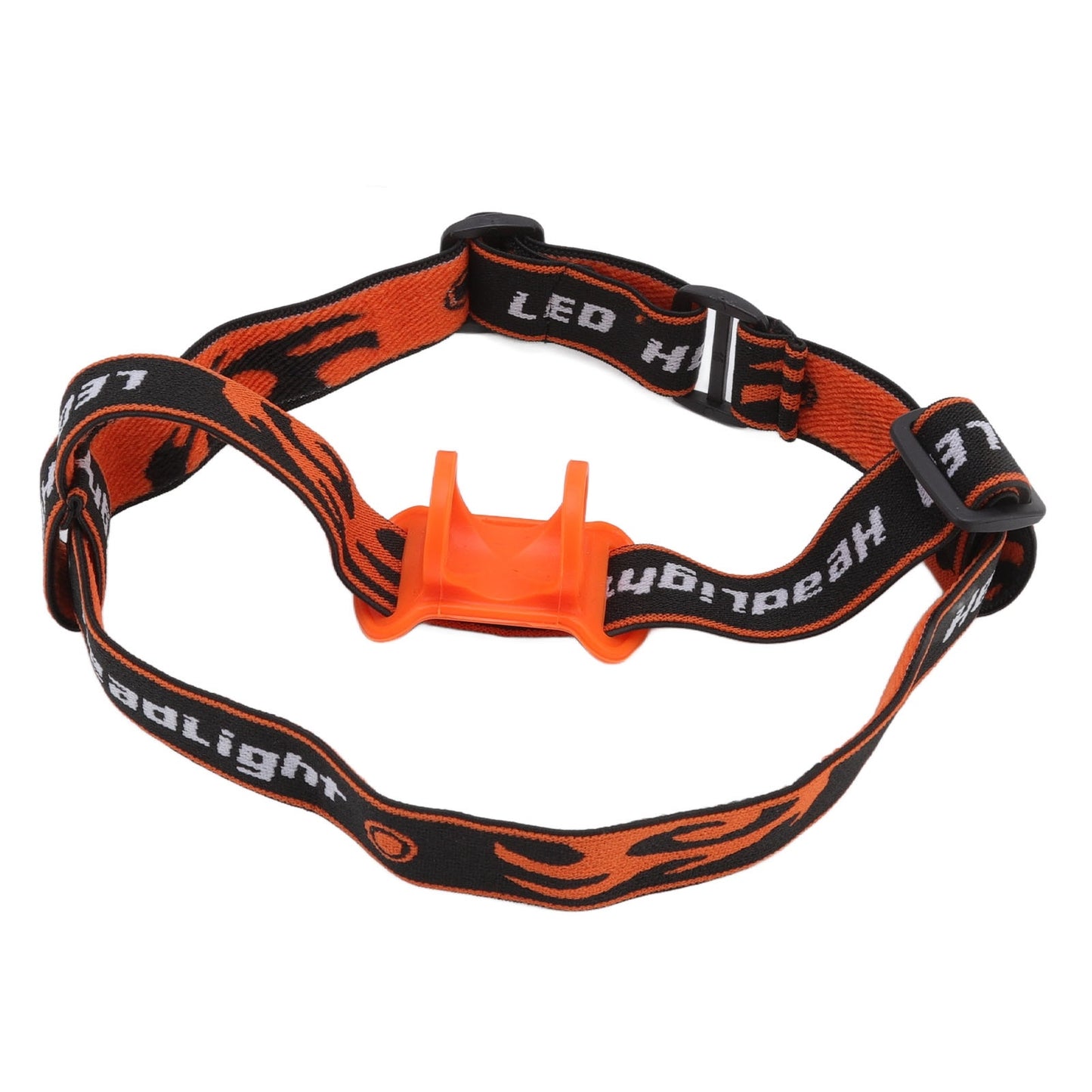 Outdoor Headlamp Elastic Strap Hands Free Headlamp Holder Strap for 22 to 32mm Diameter Flashlight