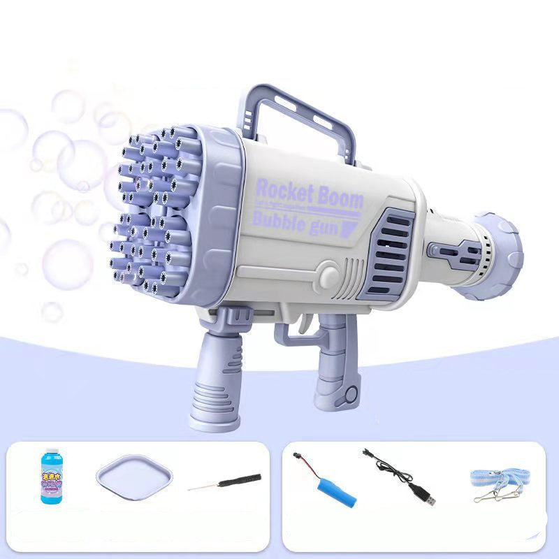 Bazooka Bubble Machine Gatling Children's 44 Holes