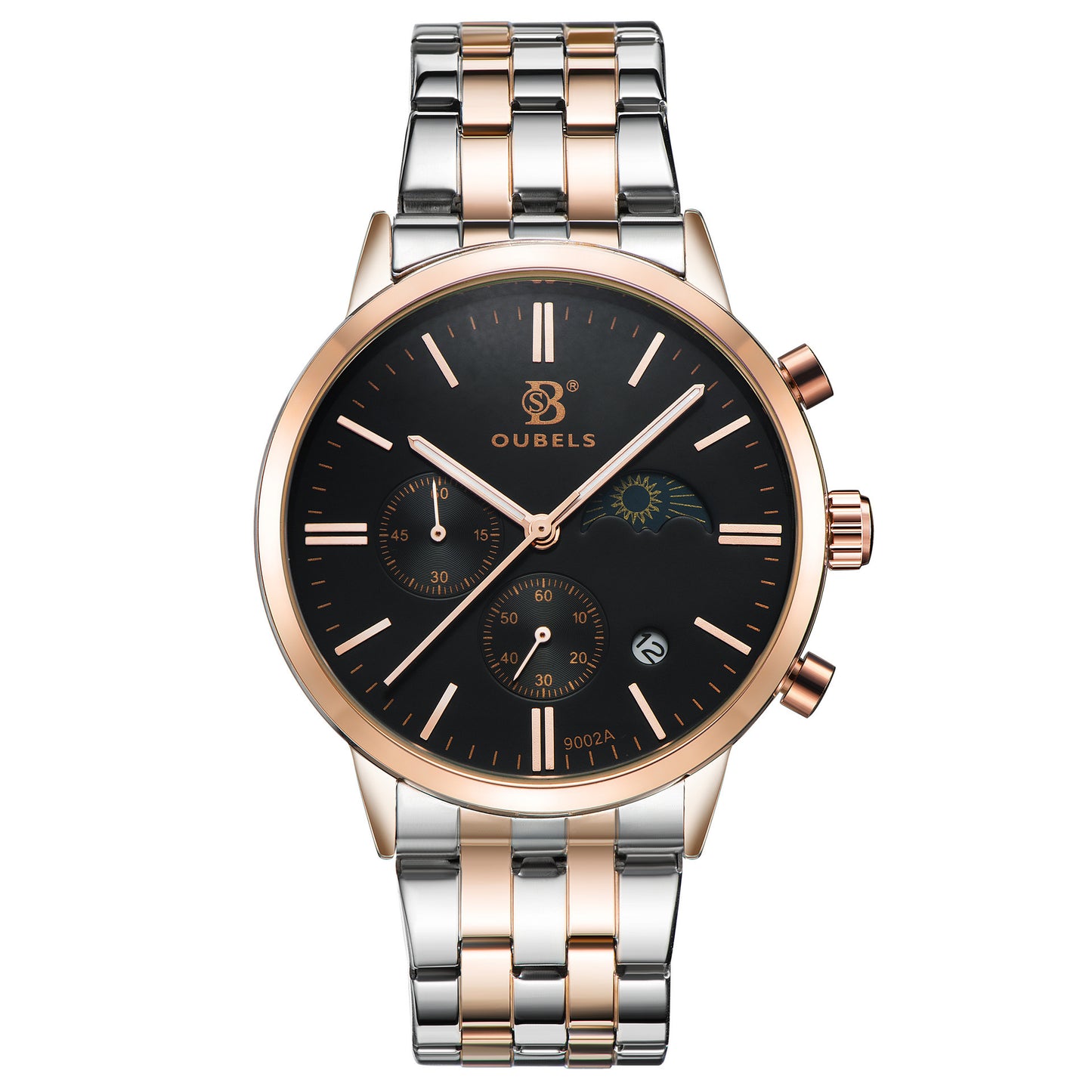 Men's Watch Ceramic Quartz Watch Korean Trend Diamond Fashion Waterproof Genuine Men's Watch