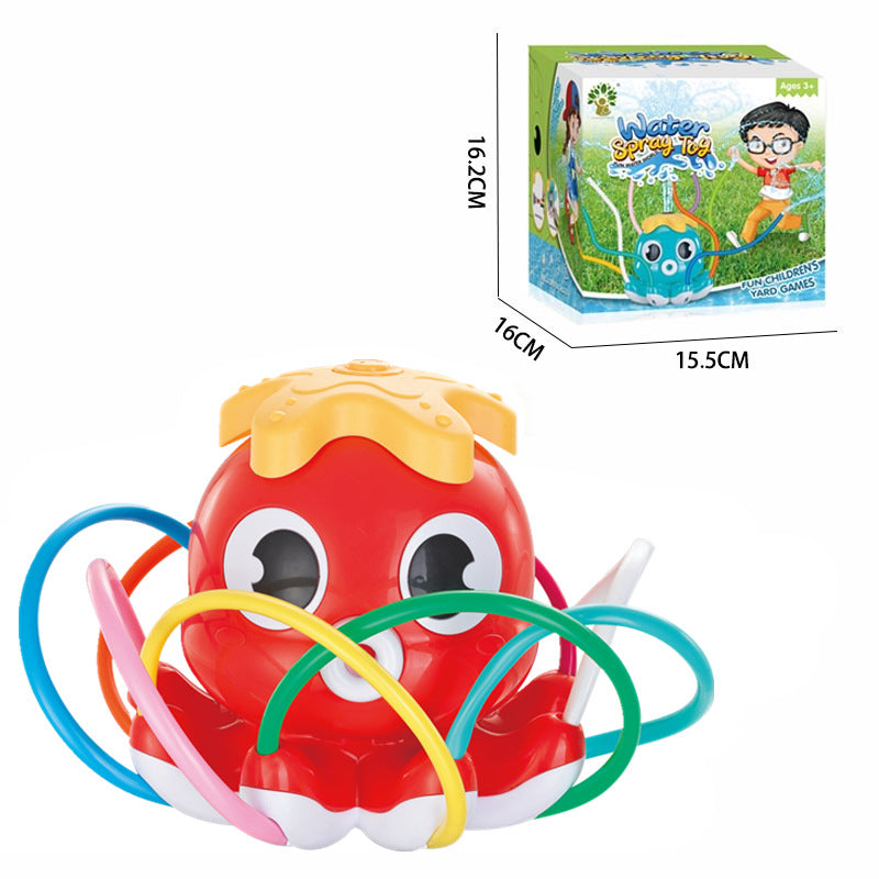ShopByBali outdoor garden sprinkler toy with colorful cartoon design, perfect for kids' summer water play and outdoor fun.