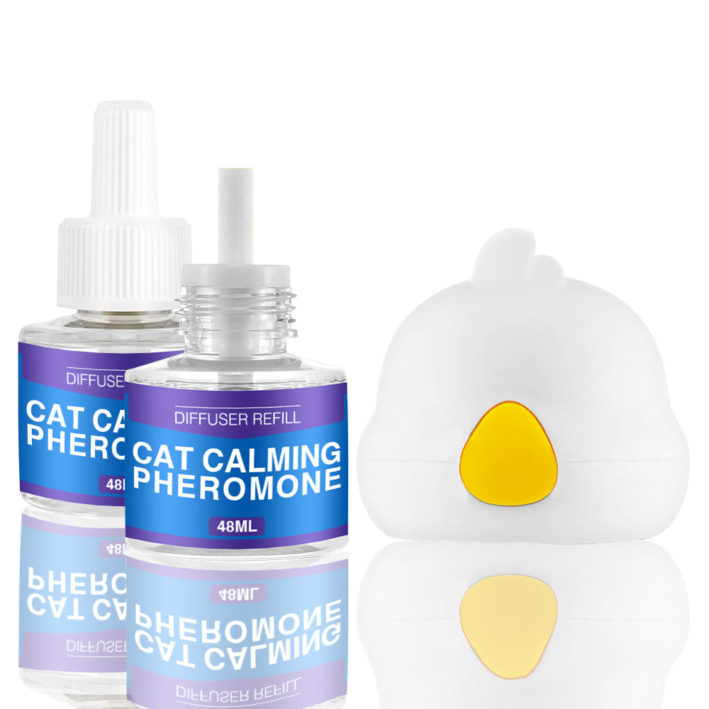 Pet cat and dog anti-stress aromatherapy diffuser from CJdropshipping, designed to soothe pets with calming aromatherapy in the image.