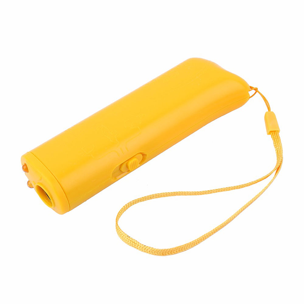 Dog repeller ultrasound device from CJdropshipping, designed for anti-barking training and pet behavior control.