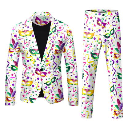 Men's Suit Set Light Business Daily Versatile Jacket