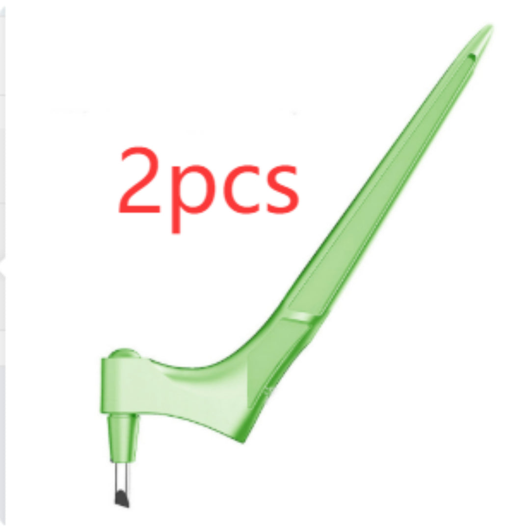 Hand-held 360-degree rotating paper cutter and carving knife by CJdropshipping, showing the cutting tool with a rotating blade mechanism.