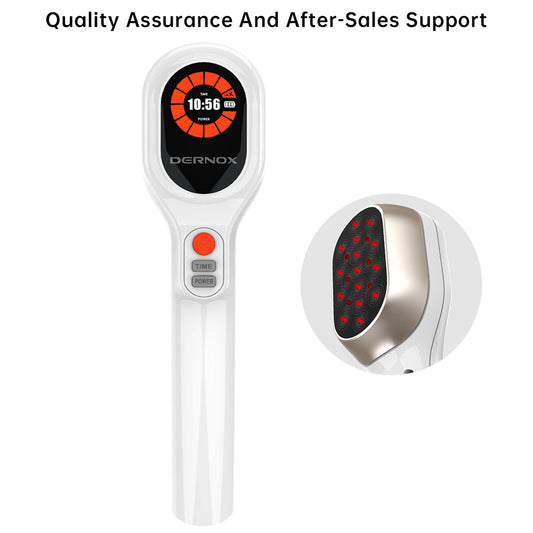 Dernox Handheld Physiotherapy Lllt-808 Red Light Treatment Body Pain Relief Medical Infrared Cold Laser Therapy Device