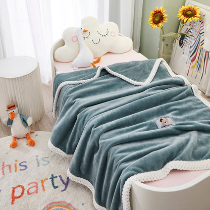 Warm Baby Fashion Blanket Waffle Fleece