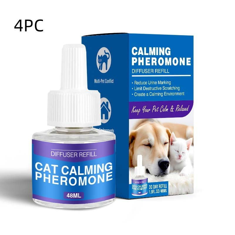Pet cat and dog anti-stress aromatherapy diffuser from CJdropshipping, releasing soothing scents to calm pets.