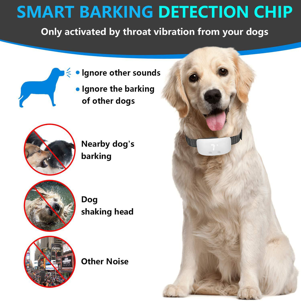 Touch Bark Stopper Dog Trainer from CJdropshipping showing a compact device used for controlling dog barking.